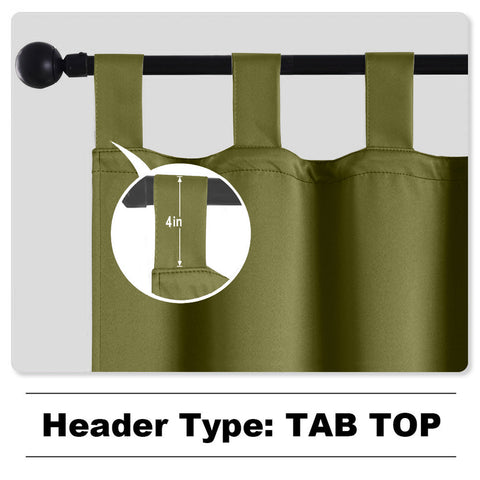 Rose Outdoor Curtains, Waterproof Thermal Insulated Blackout, Tab Top 1 Panel