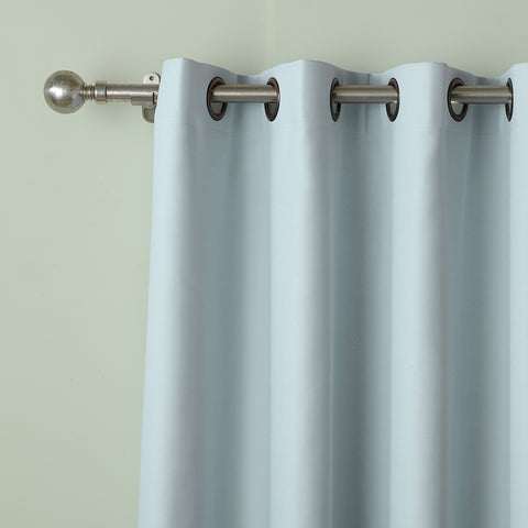 Rose Outdoor Curtains Waterproof Thermal Insulated Blackout Grommets At The Top and Bottom 1 Panel