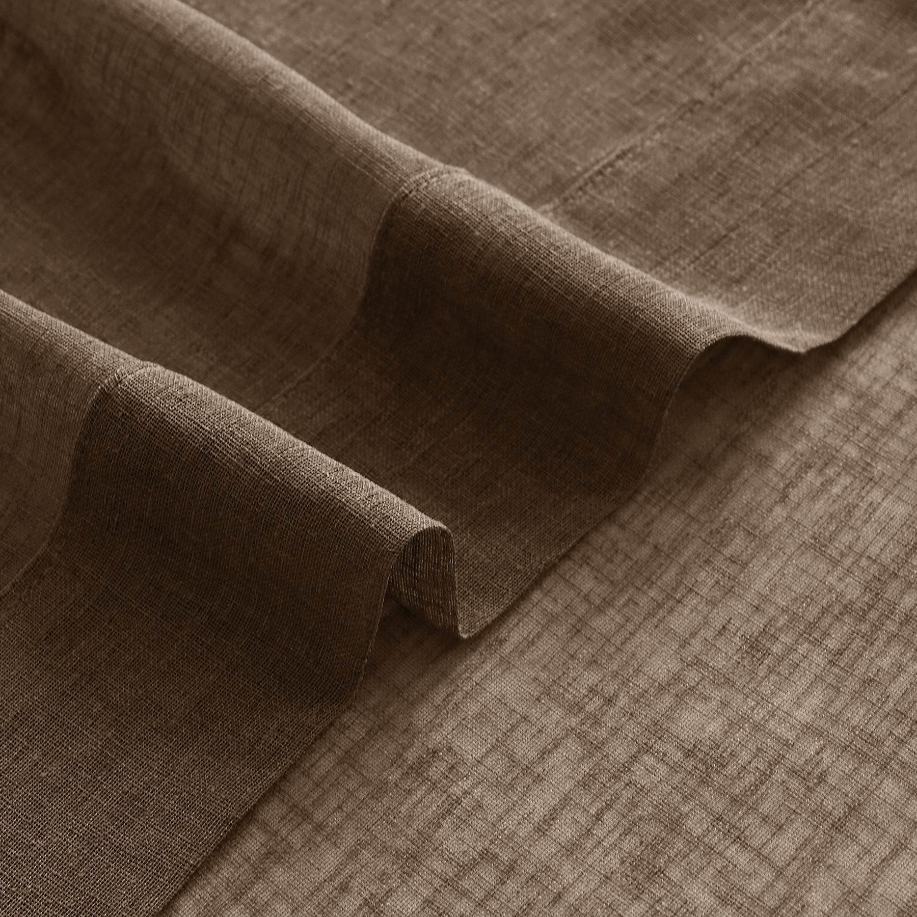 B01 Linen Textured Airy Sheer Curtain Grommet - Cololeaf -- #30 Light Grey