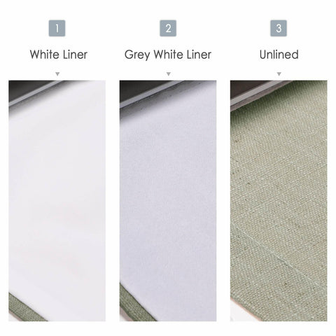 1908 Roman Shade Velcro Faux Linen Light Filtering, Blackout, Room Darkening, Installation Hardware Included - Cololeaf -- #0 Snow White