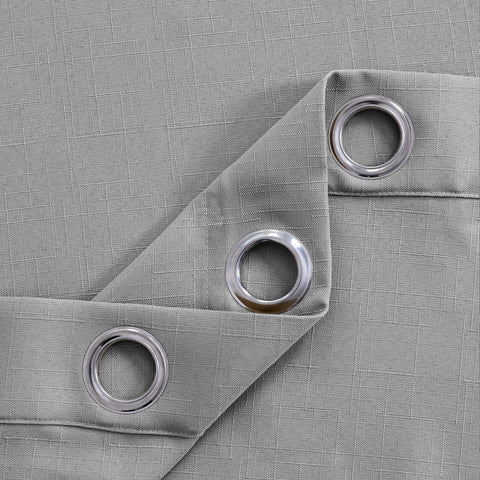 Thalia Linen Blend Outdoor Curtain Custom Made 1 Panel