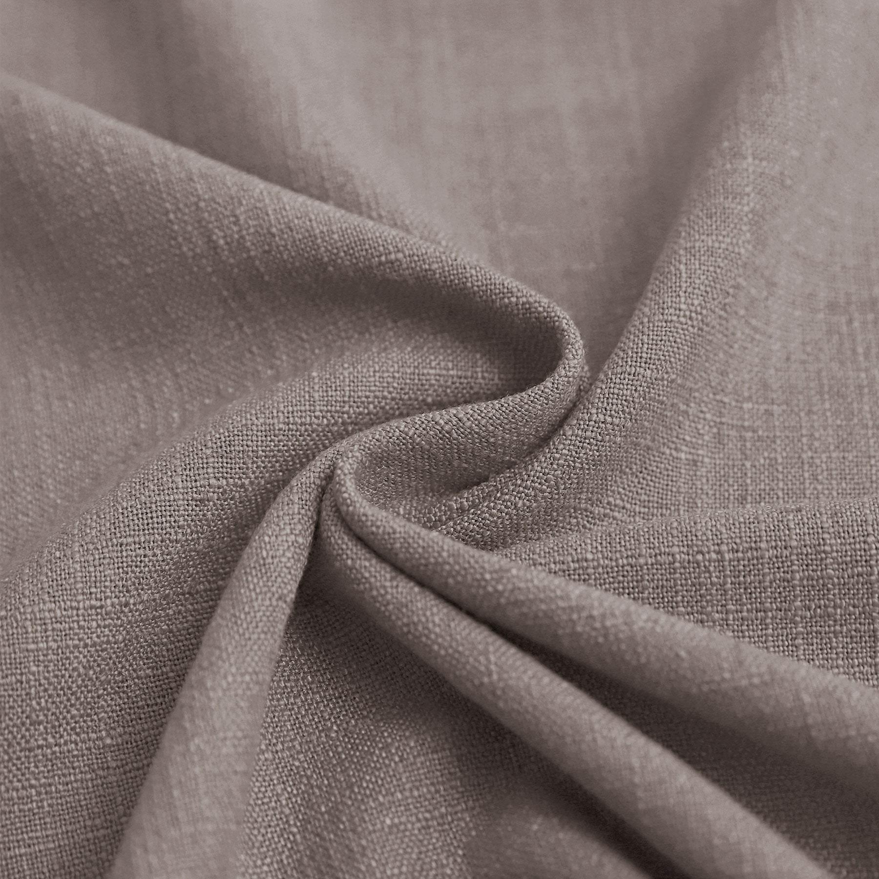 1908 Linen Blend Breathable & Natural Curtain Tab Top - Cololeaf -- #1 Beige White