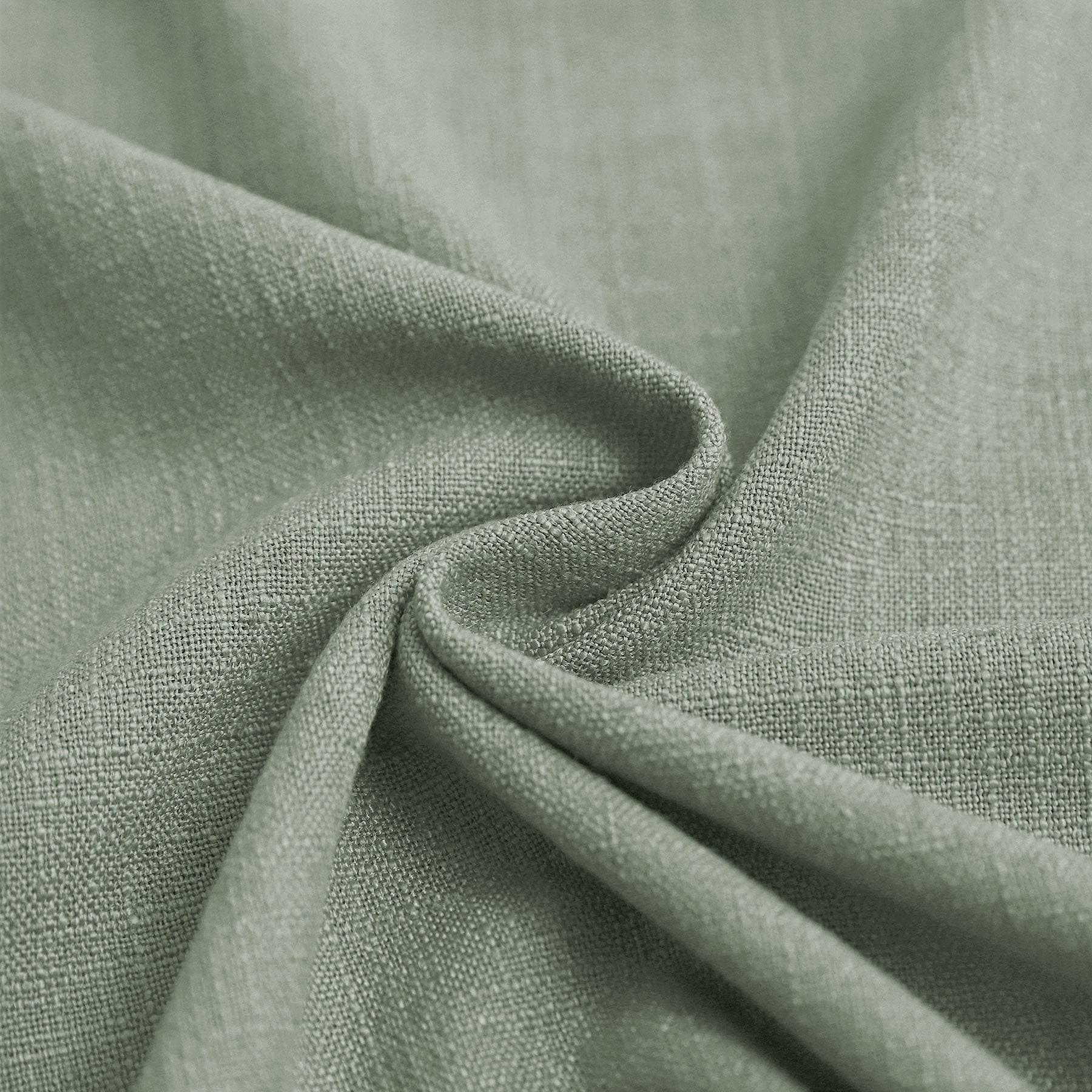 1908 Linen Blend Breathable & Natural Curtain Nickle Grommet - Cololeaf -- #1 Beige White