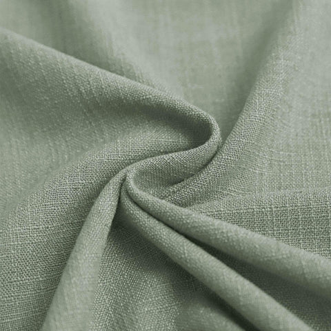1908 Linen Blend Breathable & Natural Curtain Nickle Grommet - Cololeaf -- #1 Beige White