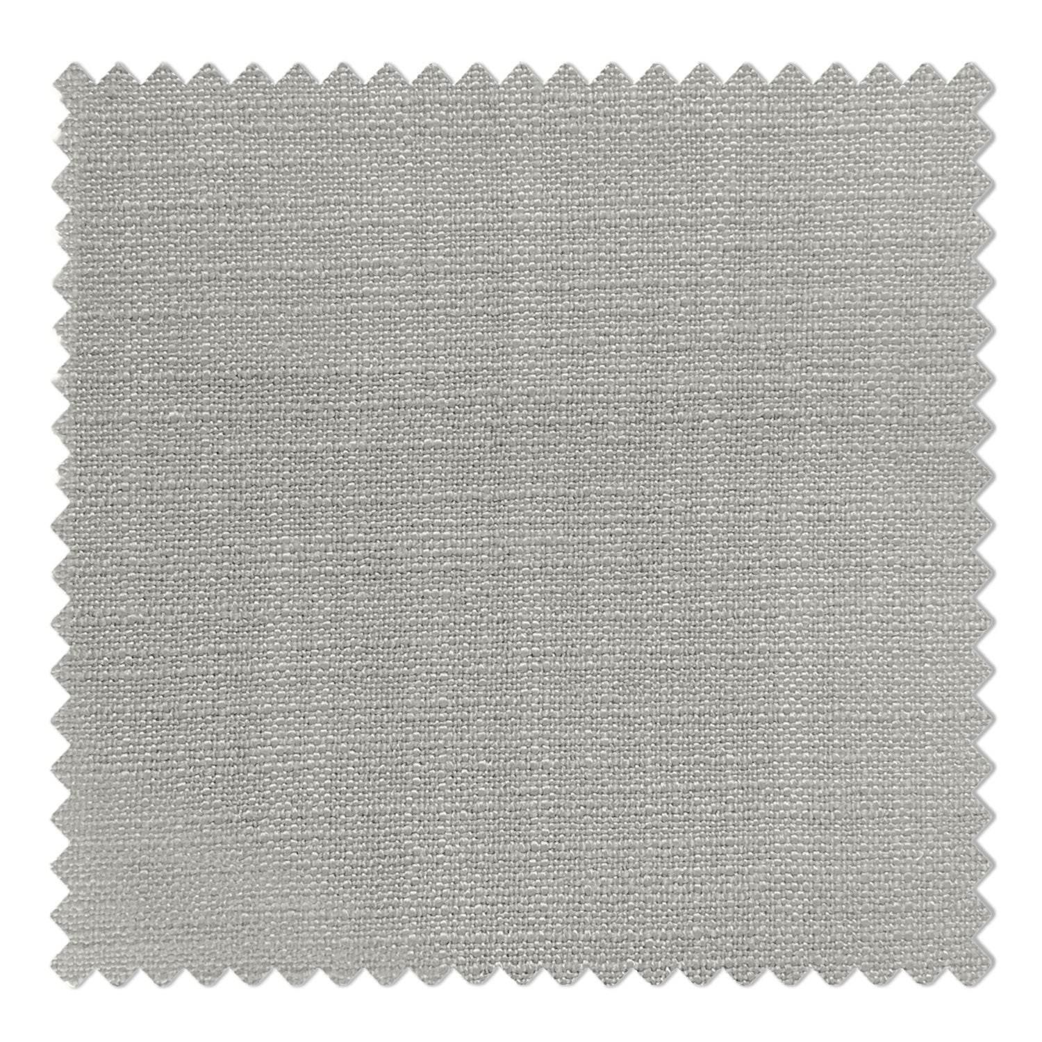1908 Linen Blend Unlined Breathable & Natural Curtain Pinch Pleat with Trim Border - Cololeaf -- #18 Sand White/Fog
