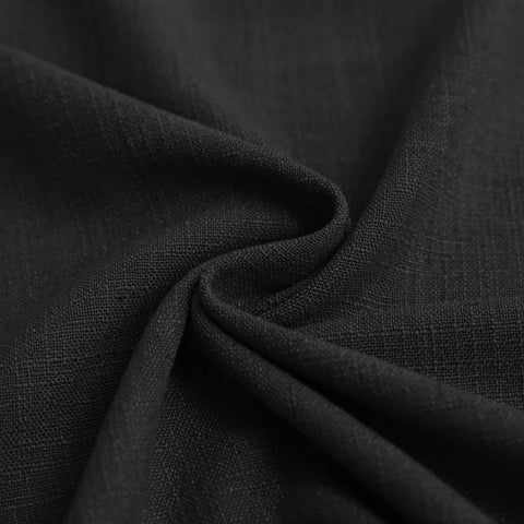1908 Linen Blend Unlined Breathable & Natural Curtain Pinch Pleat 1 Panel