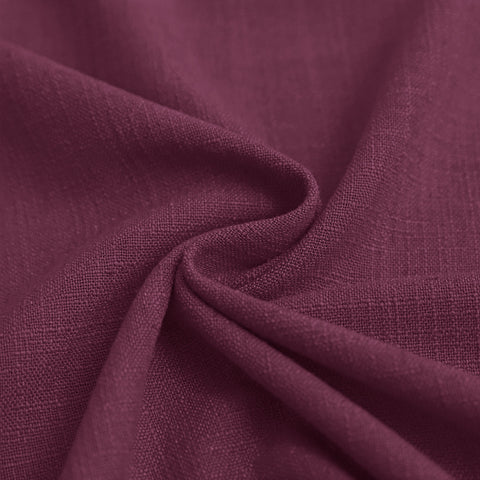 1908 Linen Blend Unlined Breathable & Natural Curtain Pinch Pleat 1 Panel
