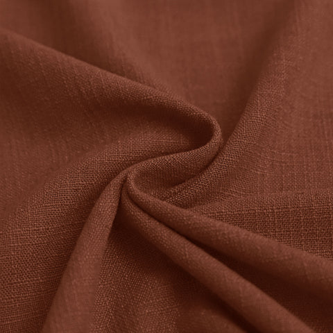 1908 Linen Blend Unlined Breathable & Natural Curtain Pinch Pleat 1 Panel