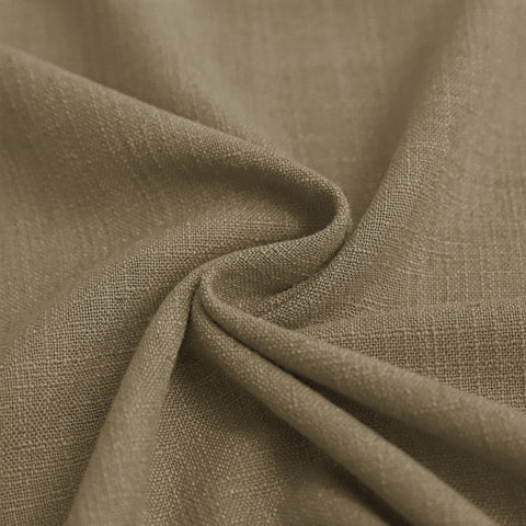 1908 Linen Blend Unlined Breathable & Natural Curtain Pinch Pleat 1 Panel