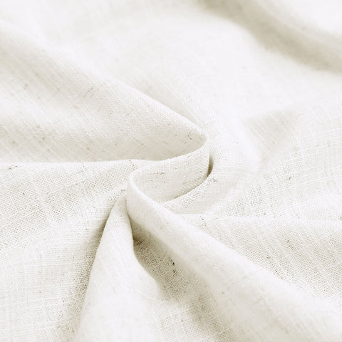 1908 Linen Blend Unlined Breathable & Natural Curtain Pinch Pleat 1 Panel