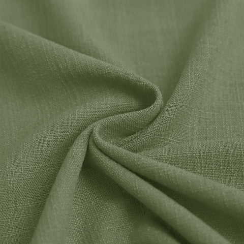 1908 Linen Blend Unlined Breathable & Natural Curtain Pinch Pleat 1 Panel