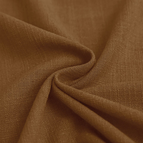 1908 Linen Blend Unlined Breathable & Natural Curtain Pinch Pleat 1 Panel