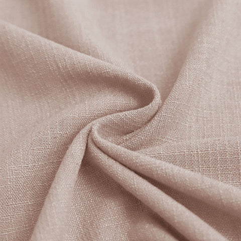 1908 Linen Blend Unlined Breathable & Natural Curtain Pinch Pleat 1 Panel