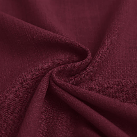 1908 Linen Blend Unlined Breathable & Natural Curtain Pinch Pleat 1 Panel