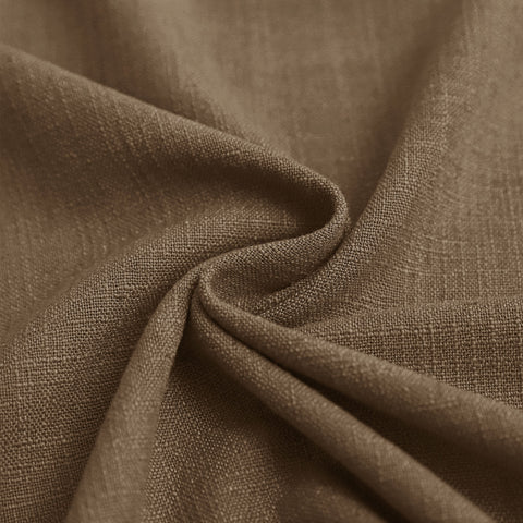 1908 Linen Blend Unlined Breathable & Natural Curtain Pinch Pleat 1 Panel