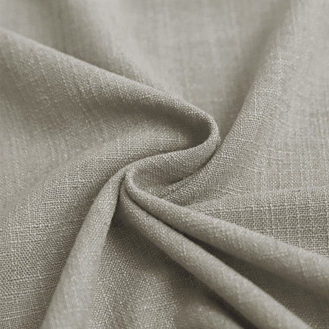 1908 Linen Blend Unlined Breathable & Natural Curtain Pinch Pleat 1 Panel