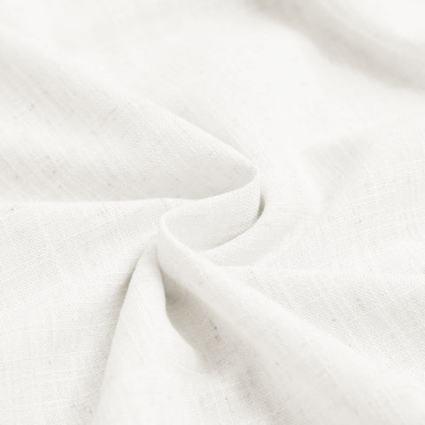 1908 Linen Blend Unlined Breathable & Natural Curtain Pinch Pleat 1 Panel