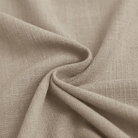 1908 Linen Blend Unlined Breathable & Natural Curtain Pinch Pleat 1 Panel