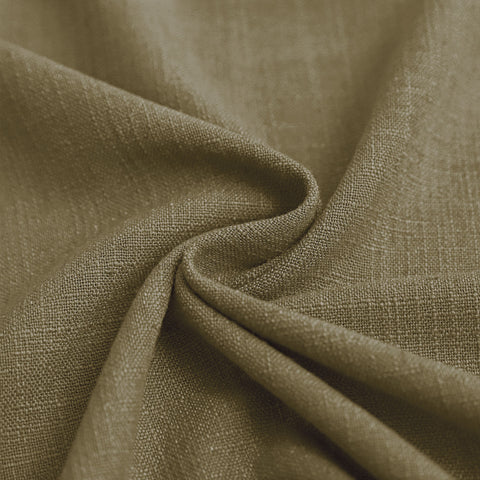 1908 Linen Blend Unlined Breathable & Natural Curtain Pinch Pleat 1 Panel