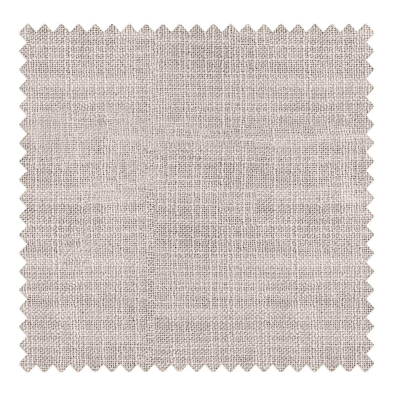 1908 Linen Blend Unlined Breathable & Natural Curtain Pinch Pleat with Trim Border - Cololeaf -- #19 Pink Lemonde