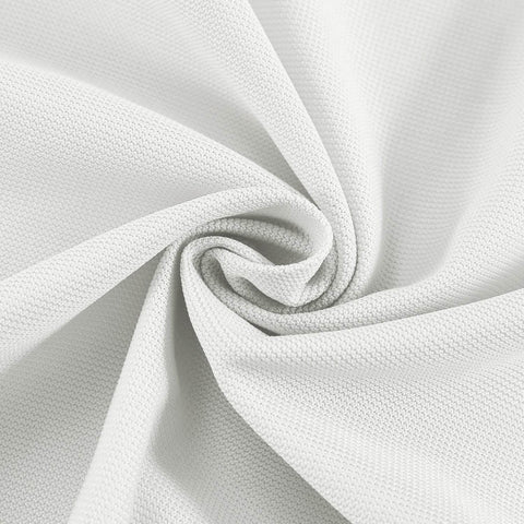Medical Privacy Curtains Breathable Fabric Grommet for Hospital & Clinic NFPA-701 - Cololeaf -- T19 White