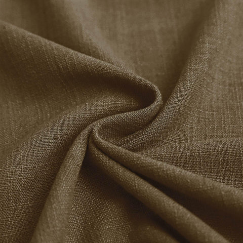 1908 Linen Blend Breathable & Natural Curtain Tab Top - Cololeaf -- #10 Dim Gray