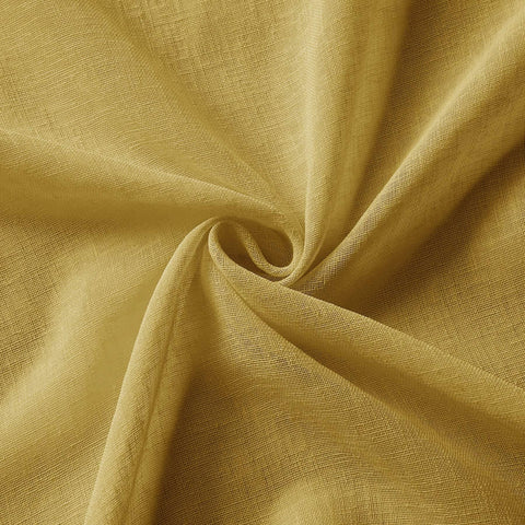 B01 Linen Textured Airy Sheer Curtain Grommet - Cololeaf -- #30 Light Grey