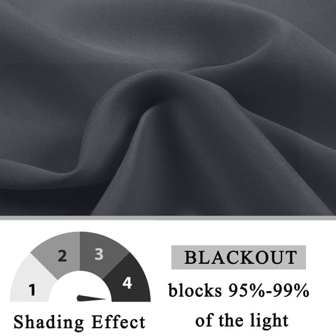 Atlanta Velcro Curtains Self Adhesive Room Darkening Thermal Insulated 1 Panel