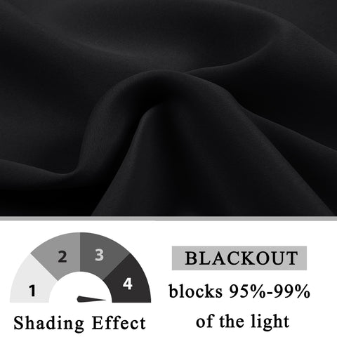Atlanta Velcro Curtains Self Adhesive Room Darkening Thermal Insulated 1 Panel