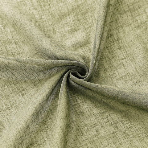 B01 Linen Textured Airy Sheer Curtain Grommet - Cololeaf -- #30 Light Grey