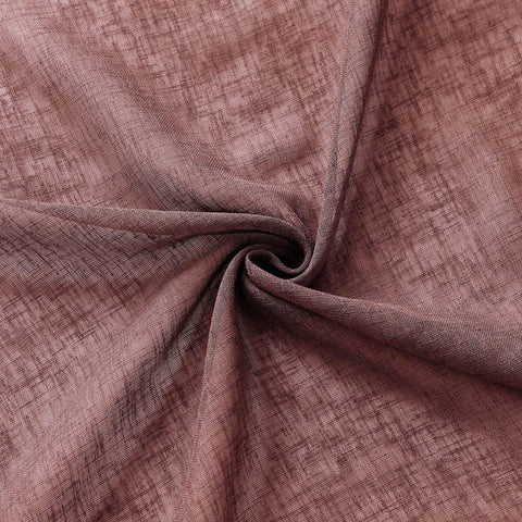 B01 Linen Textured Airy Sheer Curtain Grommet - Cololeaf -- #30 Light Grey