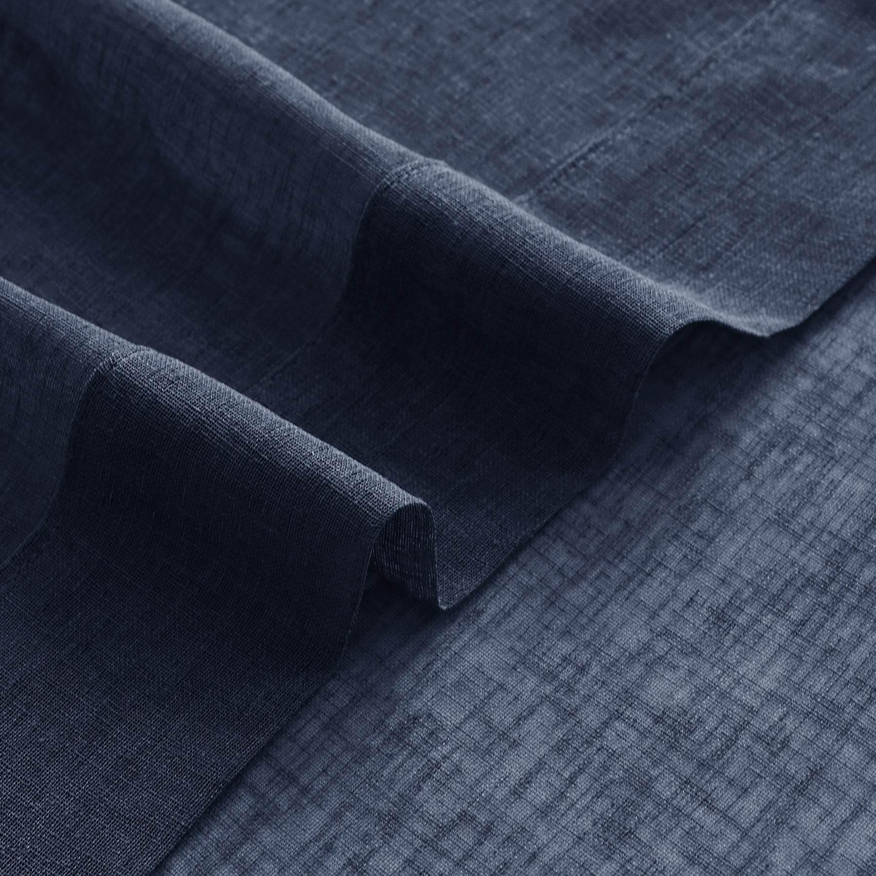 B01 Linen Textured Airy Sheer Curtain Grommet - Cololeaf -- #30 Light Grey