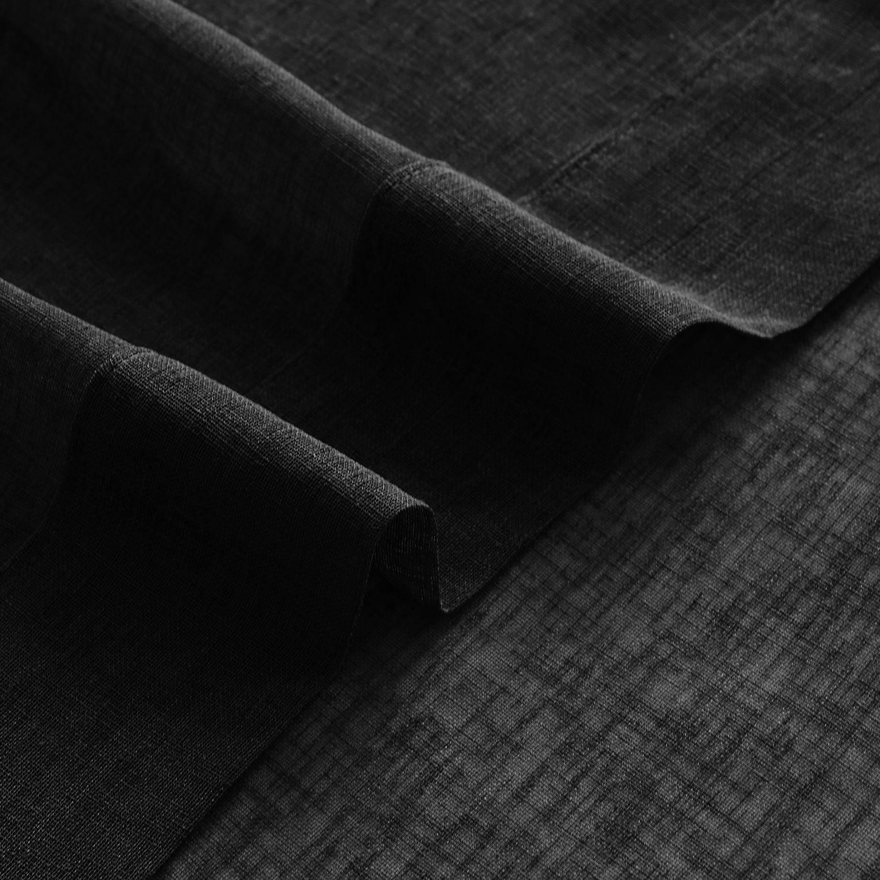 B01 Linen Textured Airy Sheer Curtain Grommet - Cololeaf -- #30 Light Grey