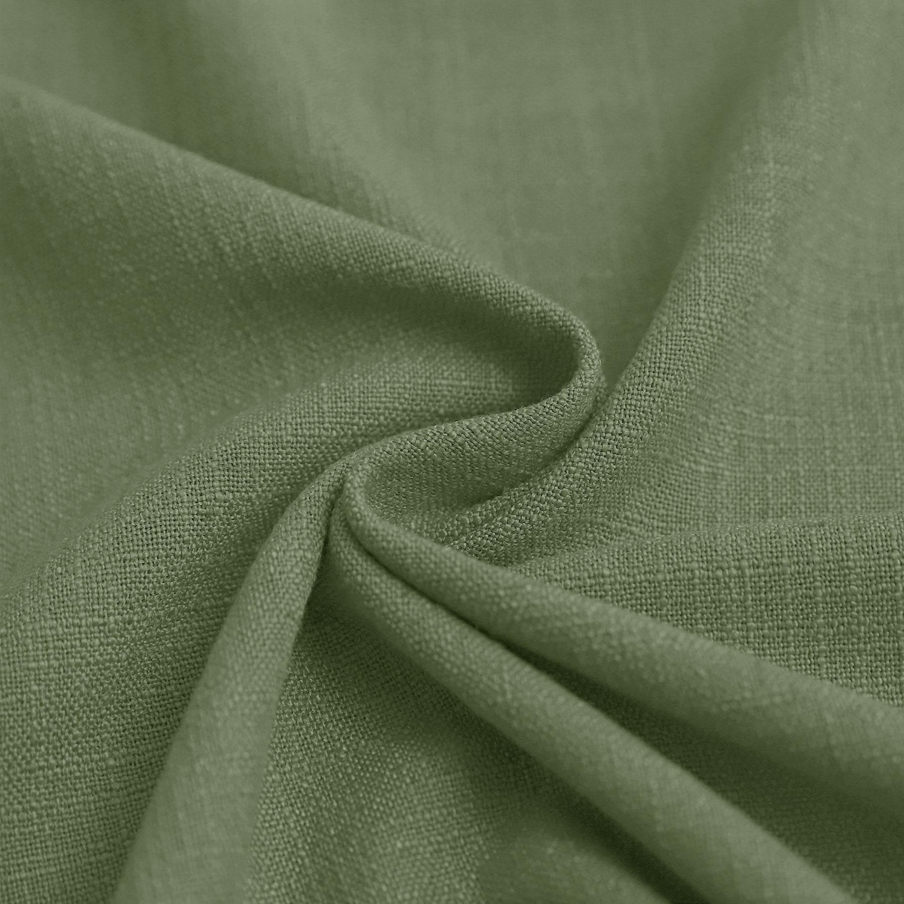 1908 Linen Blend Breathable & Natural Curtain Nickle Grommet - Cololeaf -- #1 Beige White