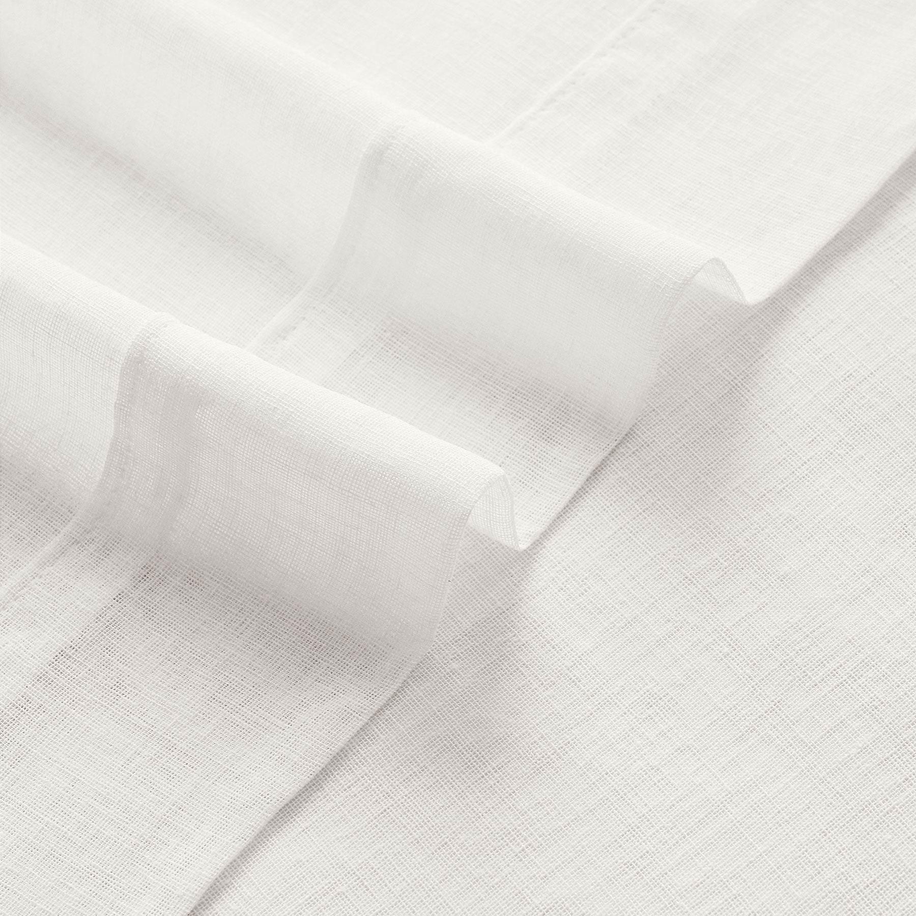 B01 Linen Textured Airy Sheer Curtain Grommet - Cololeaf -- #30 Light Grey
