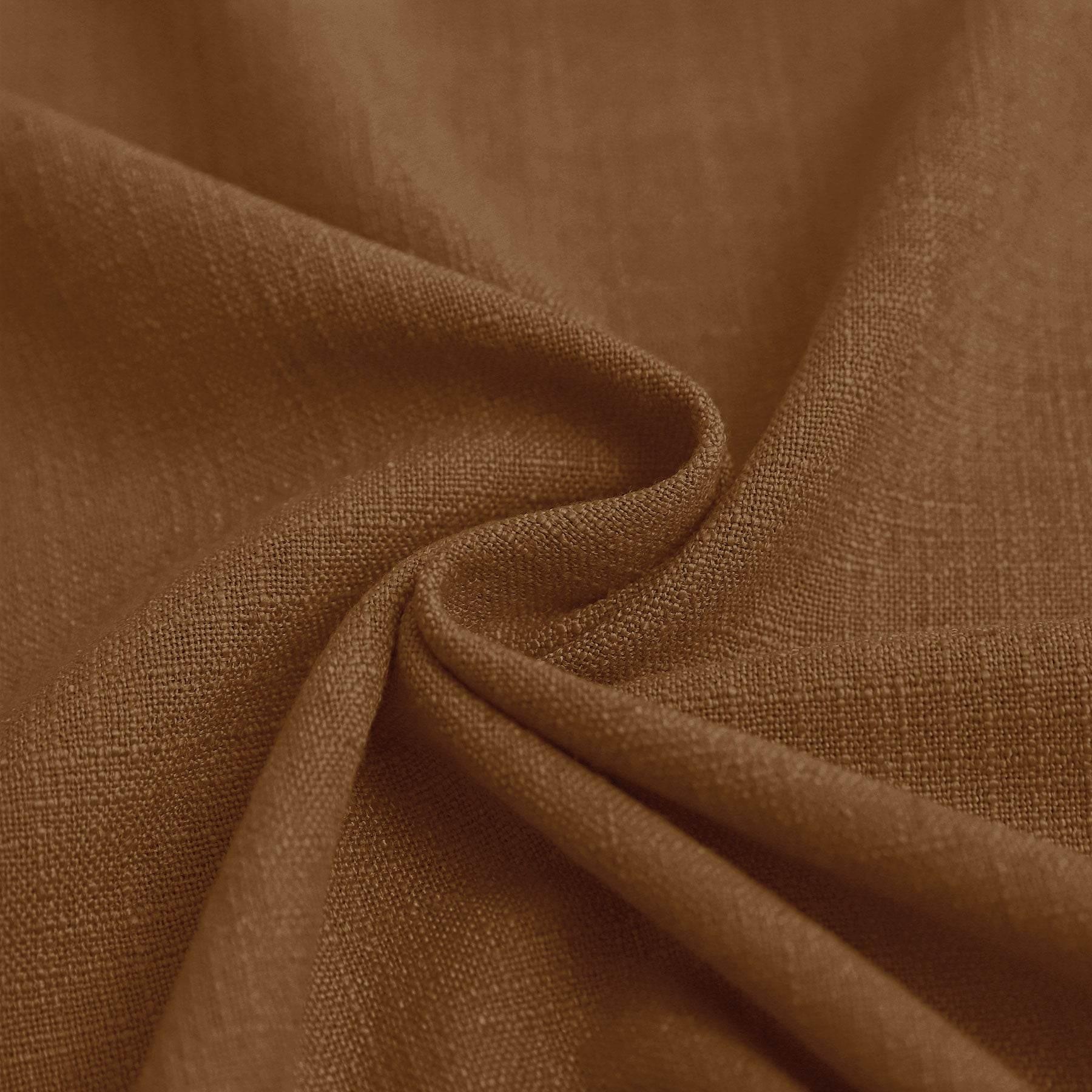 1908 Linen Blend Breathable & Natural Curtain Tab Top - Cololeaf -- #1 Beige White