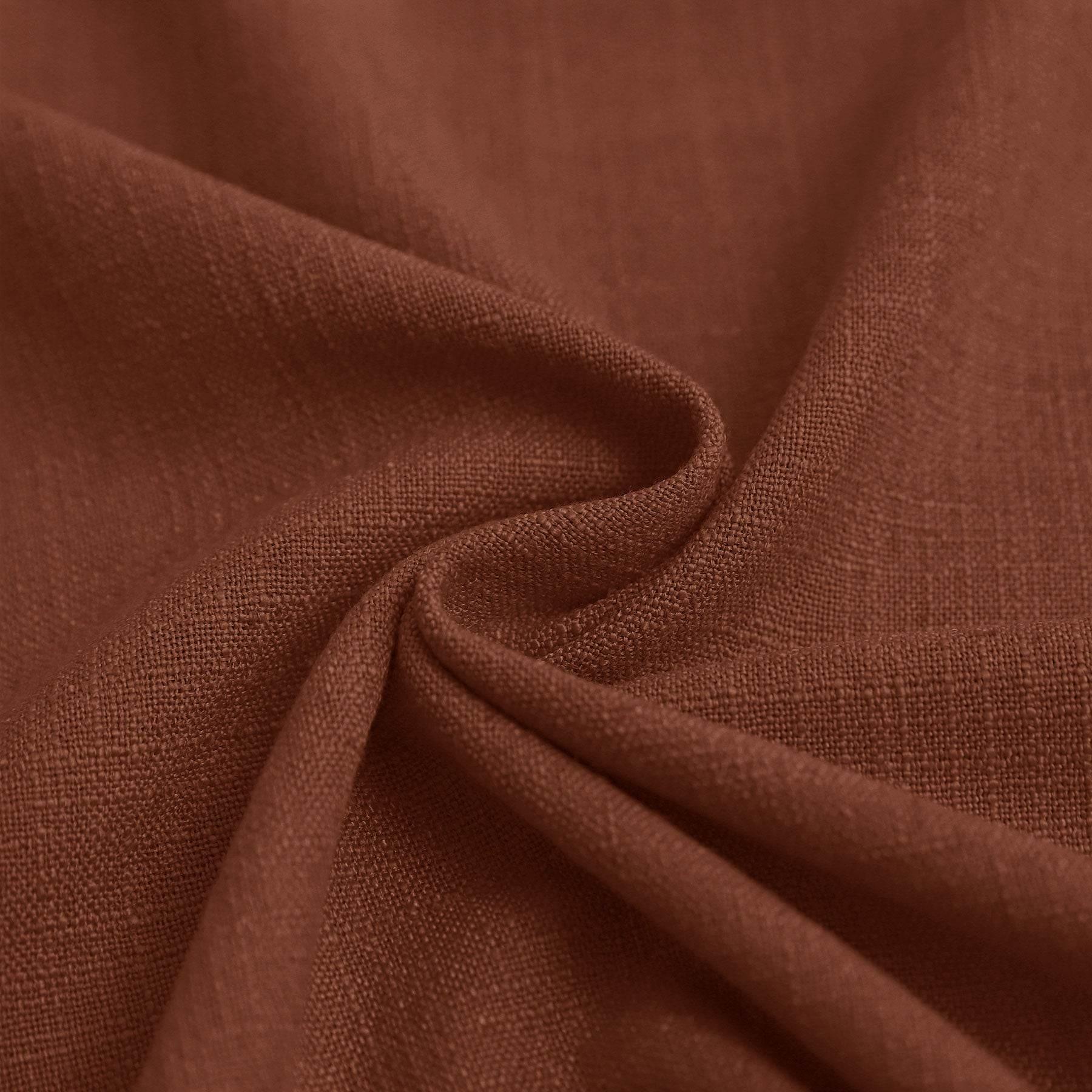 1908 Linen Blend Breathable & Natural Curtain Tab Top - Cololeaf -- #1 Beige White