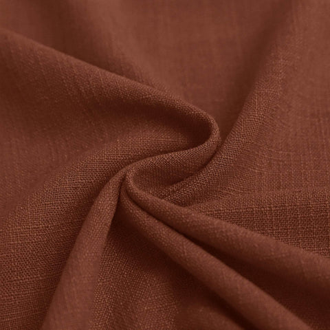 1908 Linen Blend Breathable & Natural Curtain Nickle Grommet - Cololeaf -- #1 Beige White
