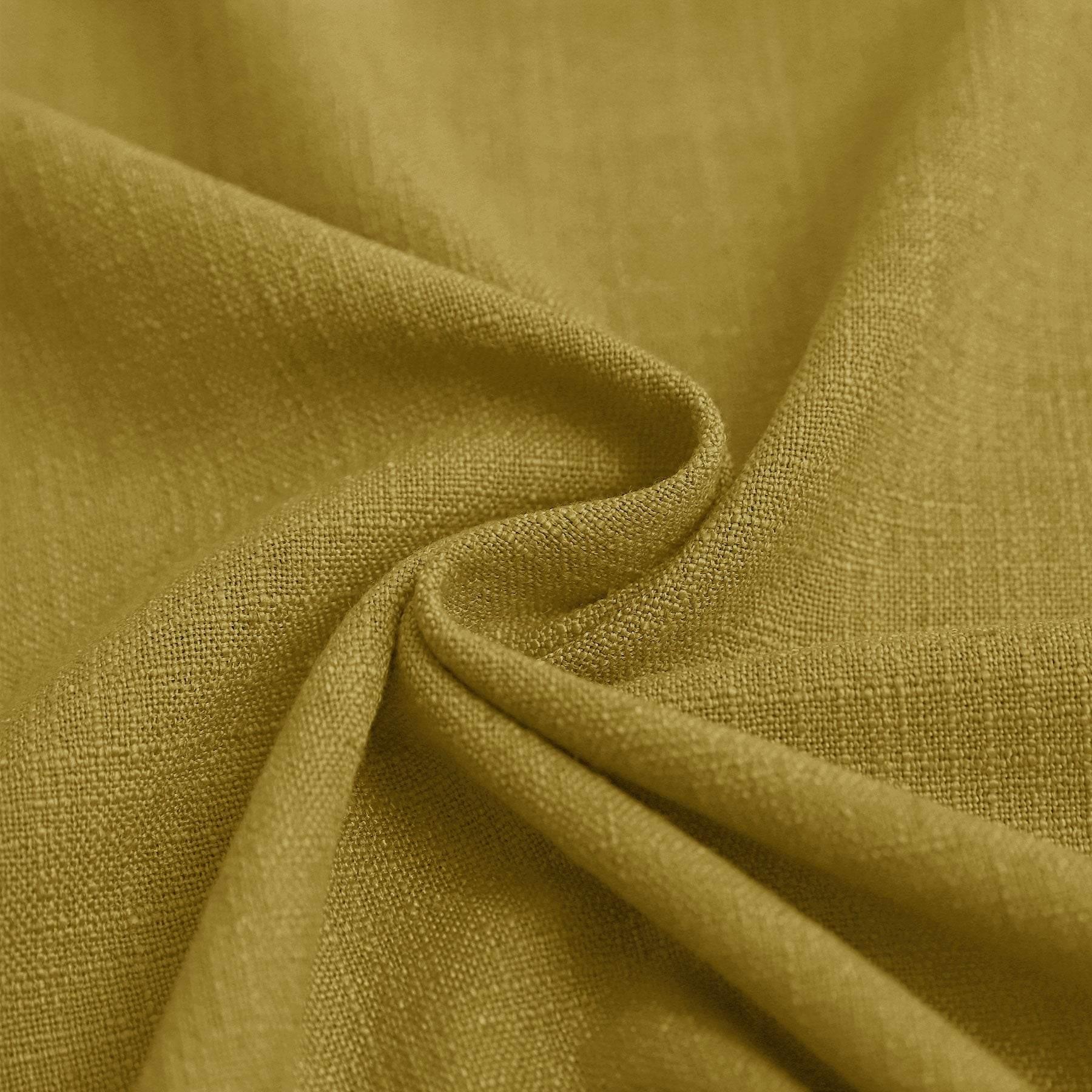 1908 Linen Blend Breathable & Natural Curtain Tab Top - Cololeaf -- #1 Beige White