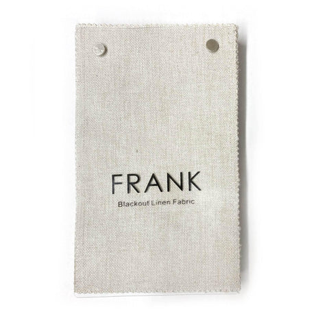 Frank Fabric Sample Book, 90-95% Blackout - Linen Blend, 375 gsm - Cololeaf -- 
