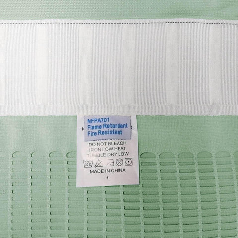 Medical Privacy Curtains Breathable Fabric Grommet for Hospital & Clinic NFPA-701 - Cololeaf -- T19 White