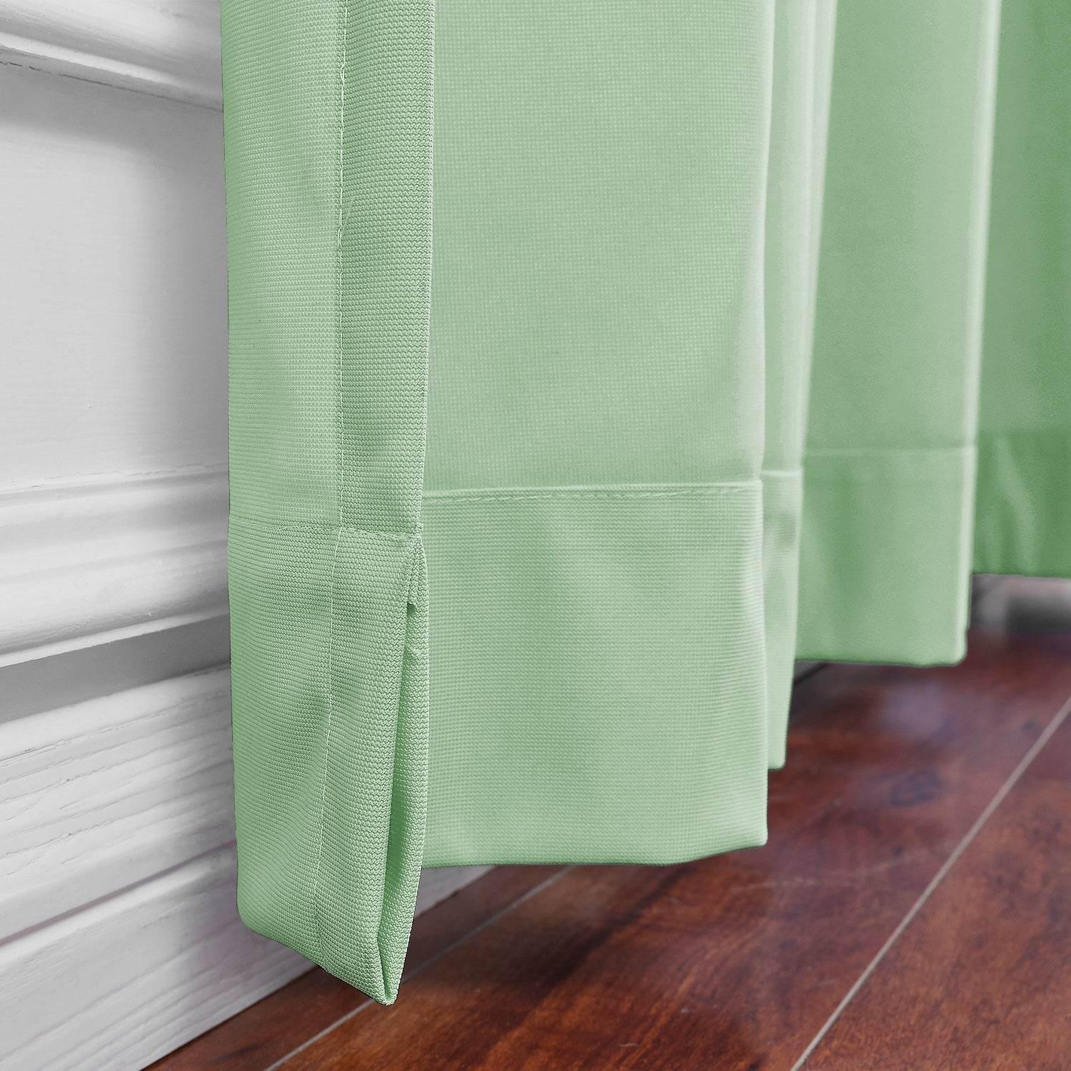 Medical Privacy Curtains Breathable Fabric Grommet for Hospital & Clinic NFPA-701 - Cololeaf -- T19 White