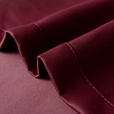 Rose Outdoor Curtains, Waterproof Thermal Insulated Blackout, Tab Top Velcro Detachable 1 Panel