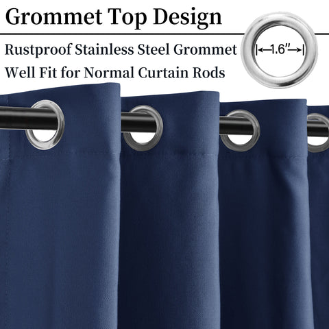 Cary Canvas Outdoor Curtain Custom Made 1 Panel