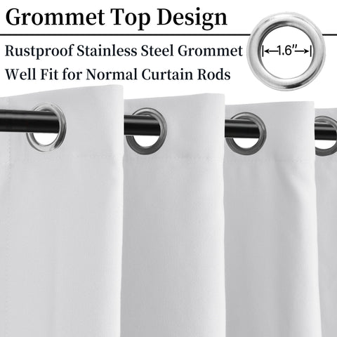 Cary Canvas Outdoor Curtain Custom Made 1 Panel