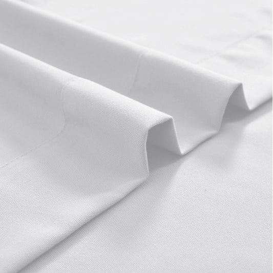 Cary Canvas Outdoor Curtain Custom Made - Cololeaf -- #1 White