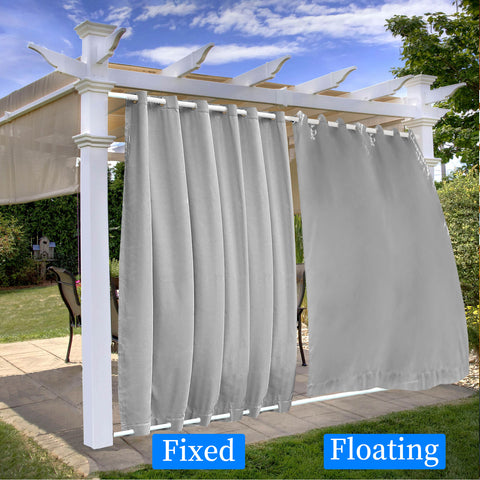 Cary Canvas Outdoor Curtain Custom Made 1 Panel