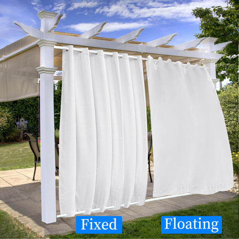 Cary Canvas Outdoor Curtain Custom Made 1 Panel