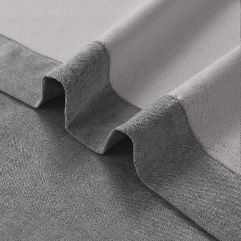 1041 100% Blackout Soft Chenille Linen Blend Curtain Pinch Pleat 1 Panel