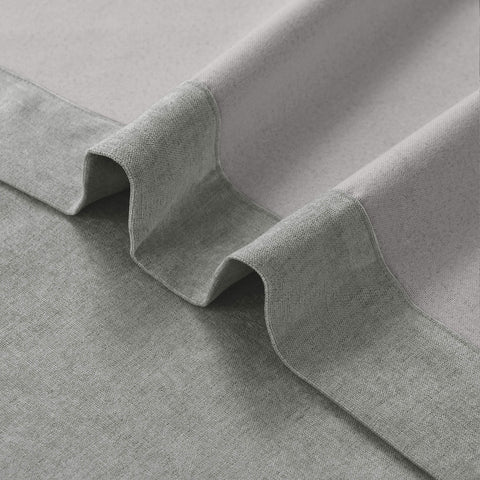 1041 100% Blackout Soft Chenille Linen Blend Curtain Pinch Pleat 1 Panel
